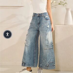 Oli & Hali Waistband Leg Jeans